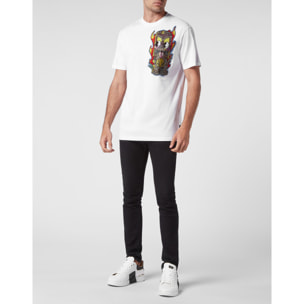 PHILIPP PLEIN Camiseta de cuello redondo y manga corta HAWAII