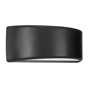 FORLIGHT Area aplique exterior negro para bombilla E27