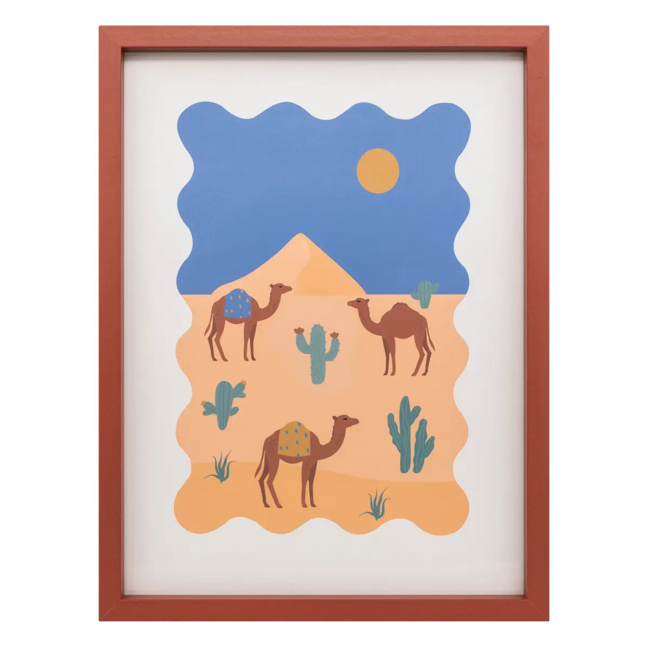 Tableau imprimé encadré "Arone" 30x40cm