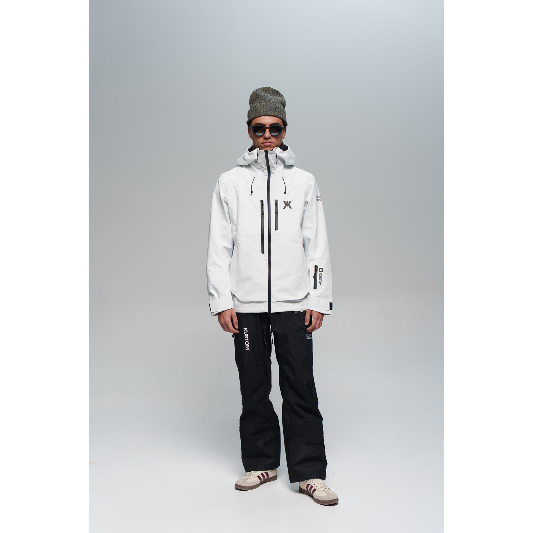 Chaqueta para hombre KUSTOM AQUILO Jacket - Blanco