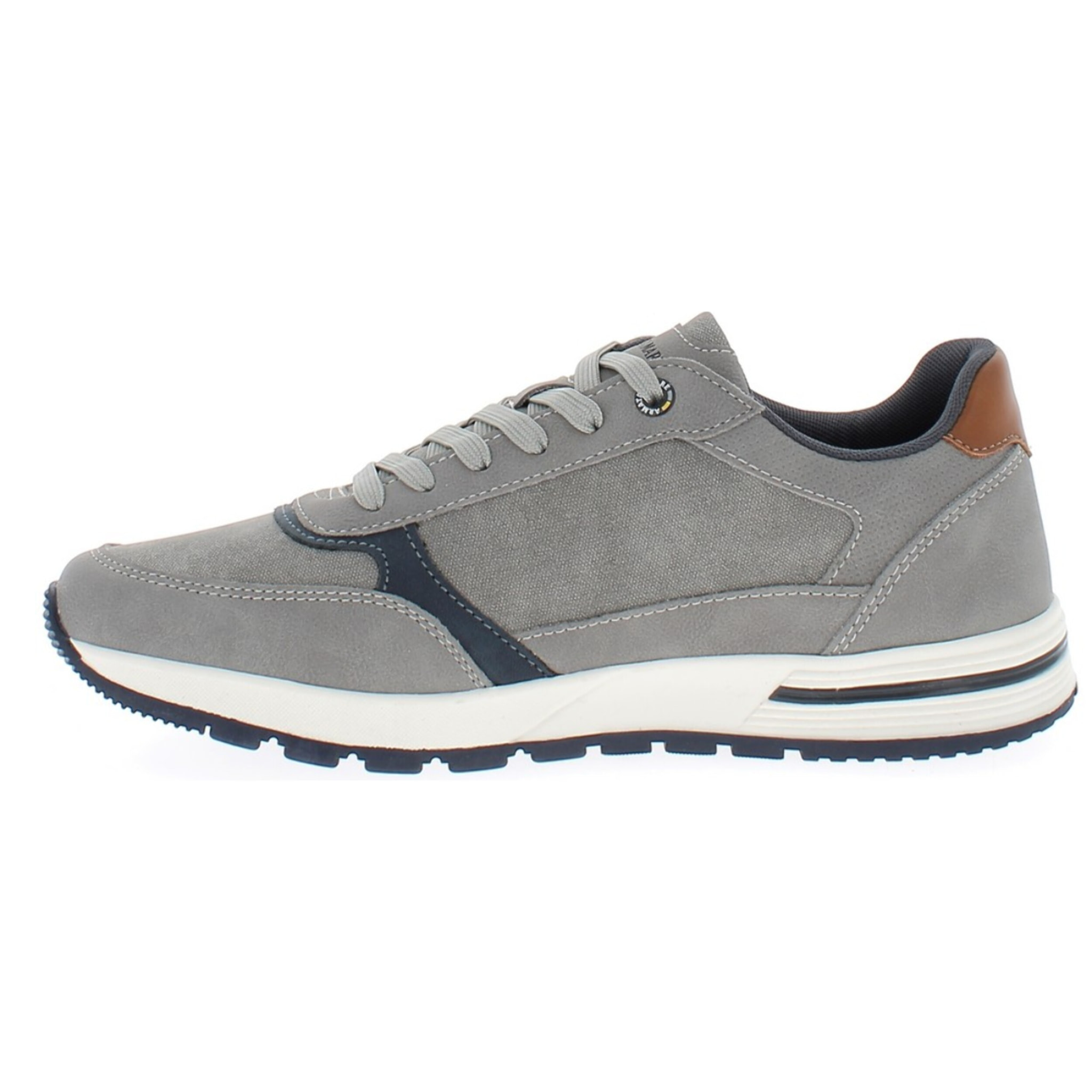 Armata di Mare Scarpe Uomo Sneakers Casual Stringate con Soletta Rimovibile in Memory Foam AMU S25L701 Grey