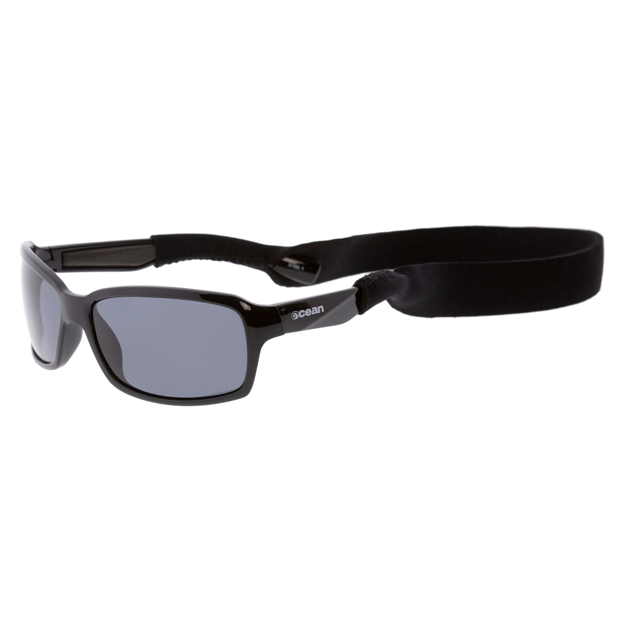 Gafas de deportes acuáticos OCEAN VENEZIA - Negro brillante / Ahumada