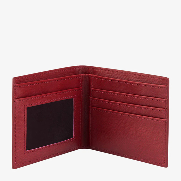 Red Billfold Wallet