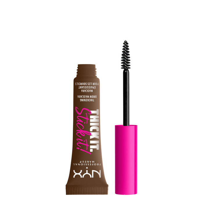 NYX Professional Makeup Mascara à Sourcils Thick It Stick It Brunette