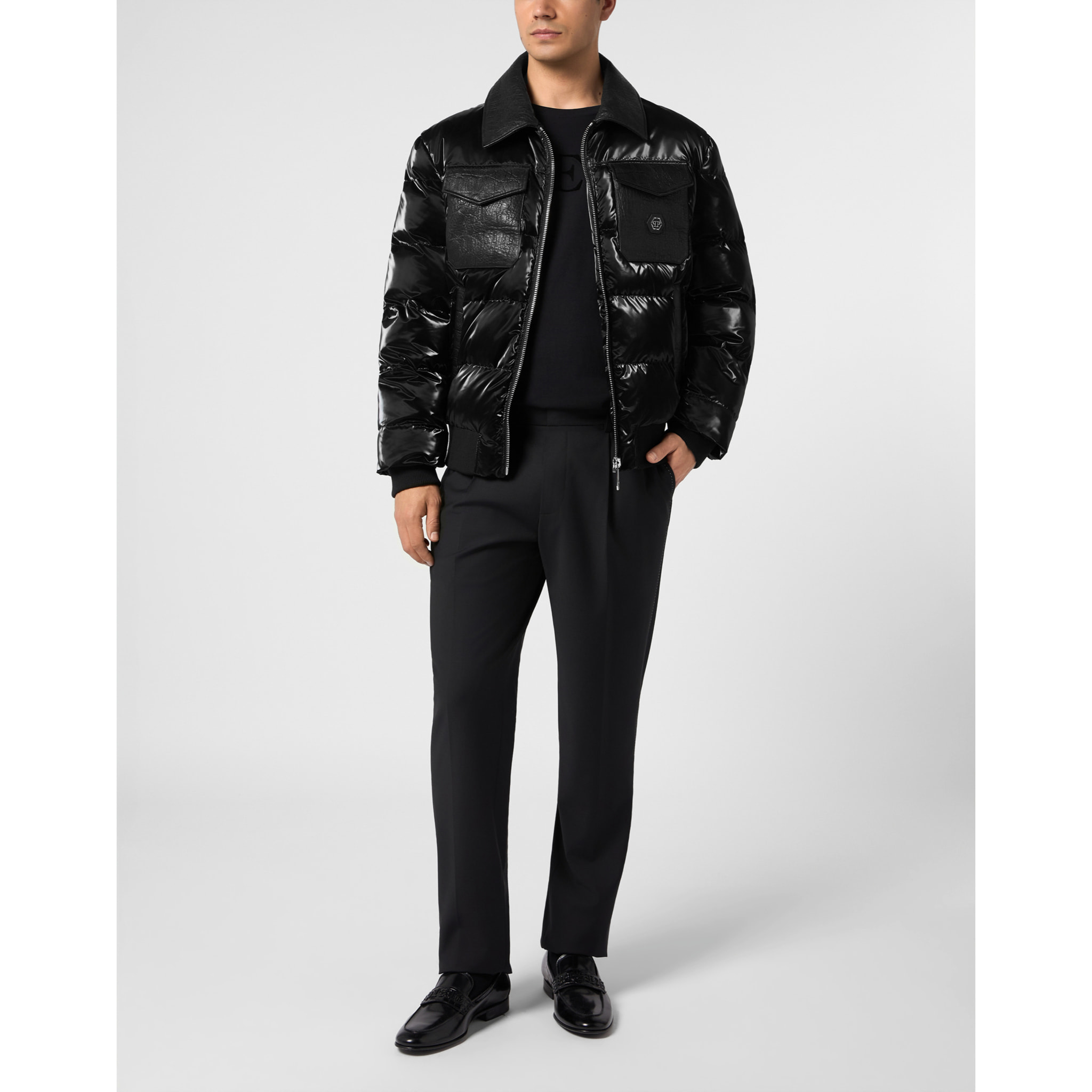 PHILIPP PLEIN Chaqueta de nailon COCCO