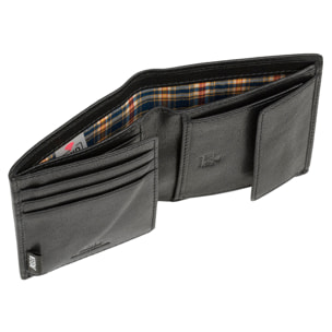 Cartera Hombre Piel Jaslen Hannover Negro