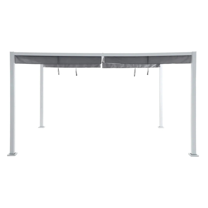 Toile de tonnelle "Zalya" ardoise 2,9x1,9m pour tonnelle "Zalya" 4x3m