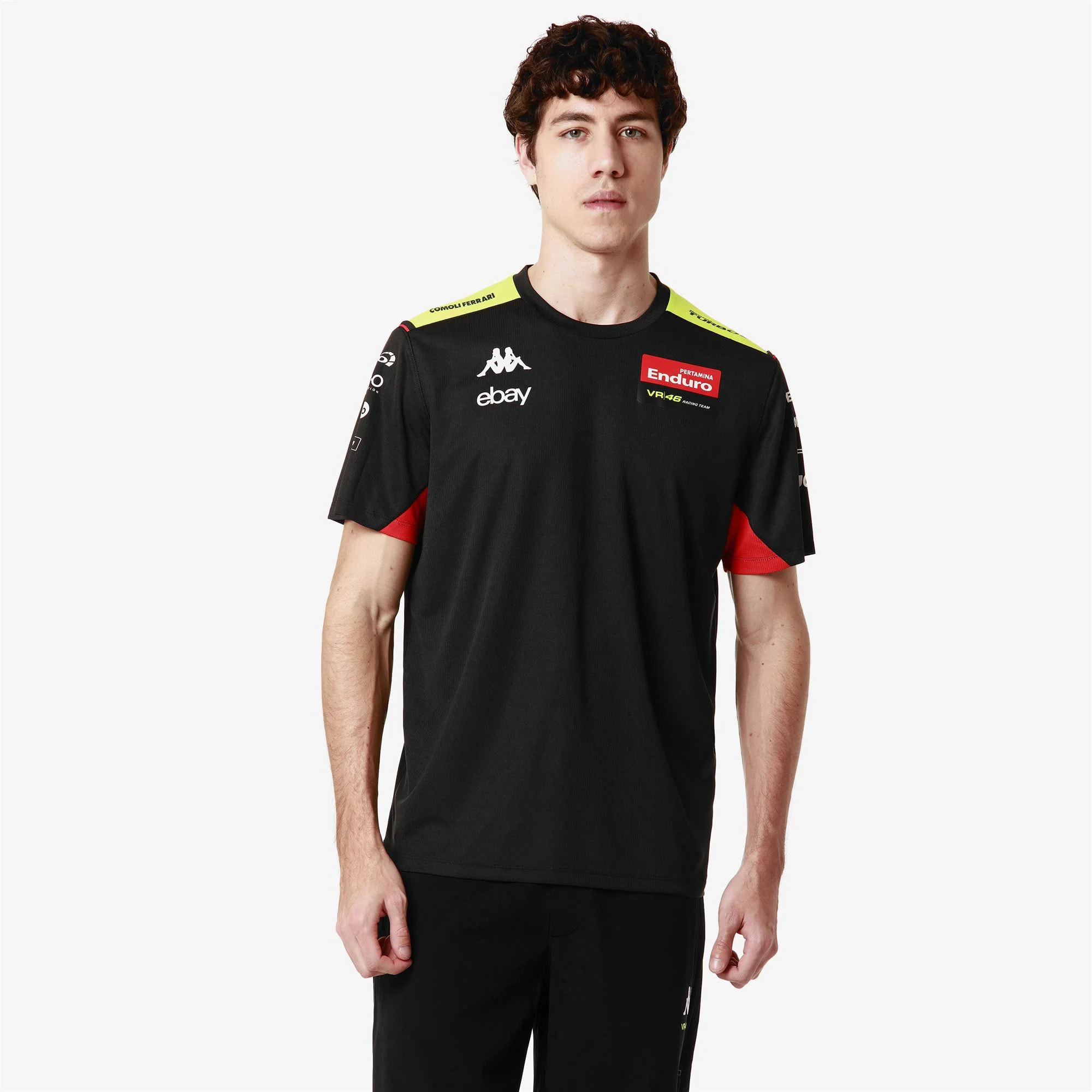 Kappa - Maglie gioco Uomo Nero - Amirymone Vr46