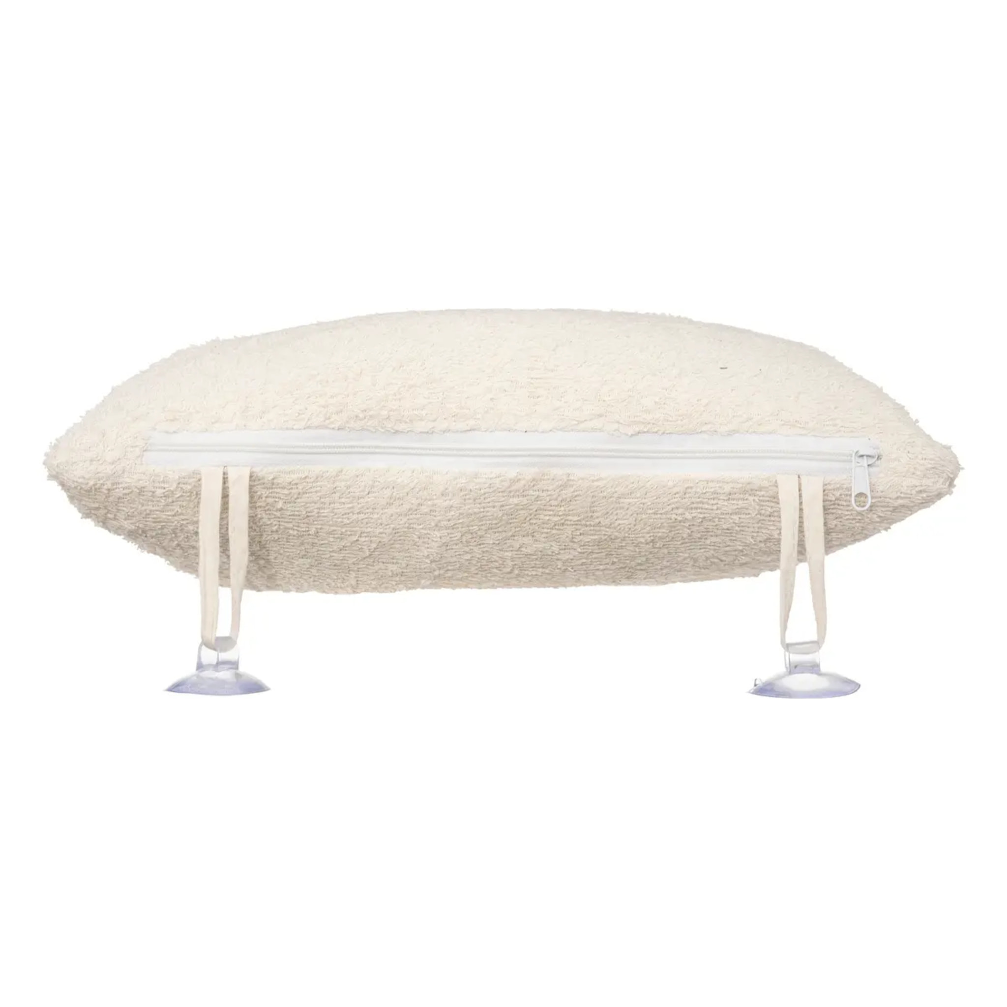 Oreiller de bain coton fixation ventouse