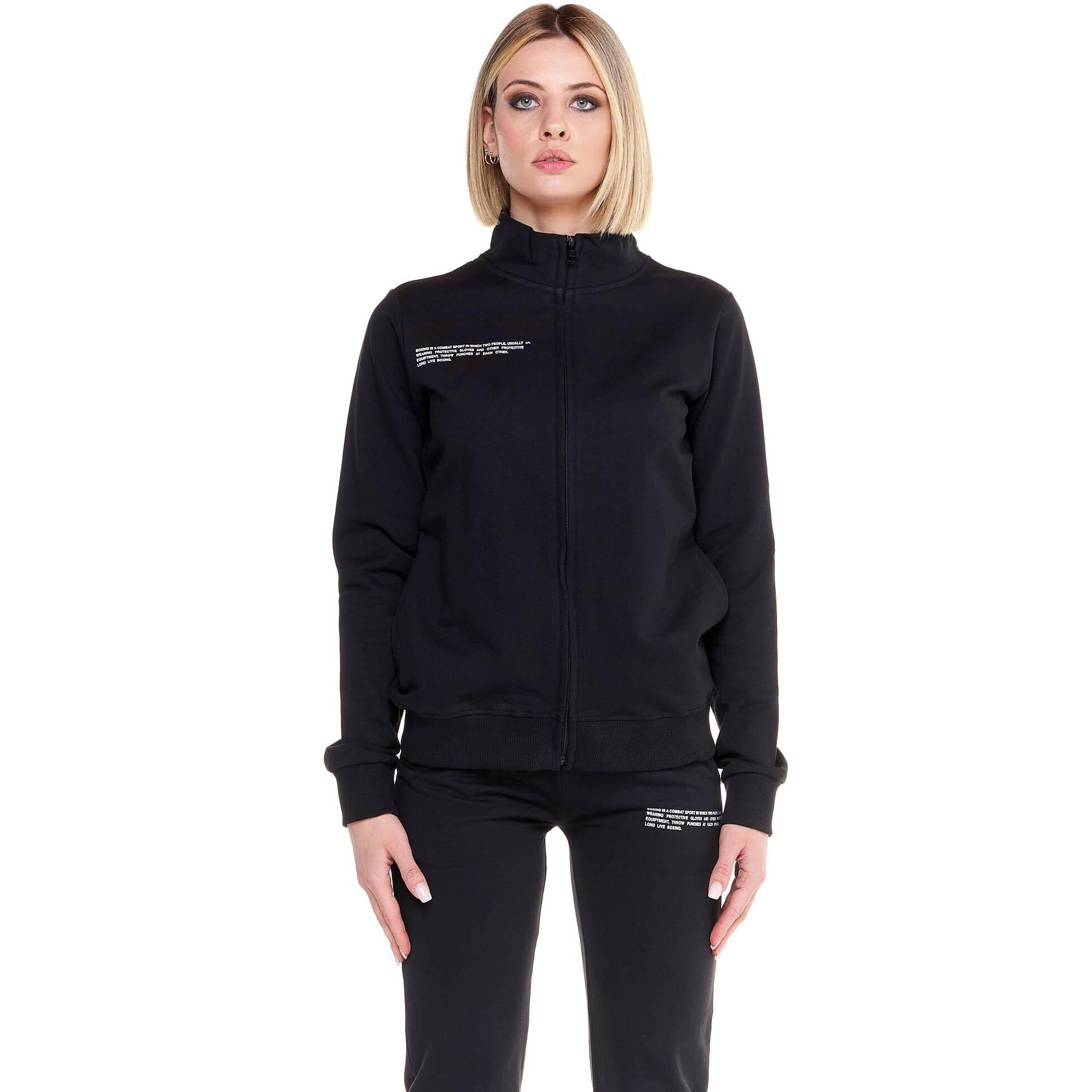 Tuta donna con collo alto e zip linea Only One