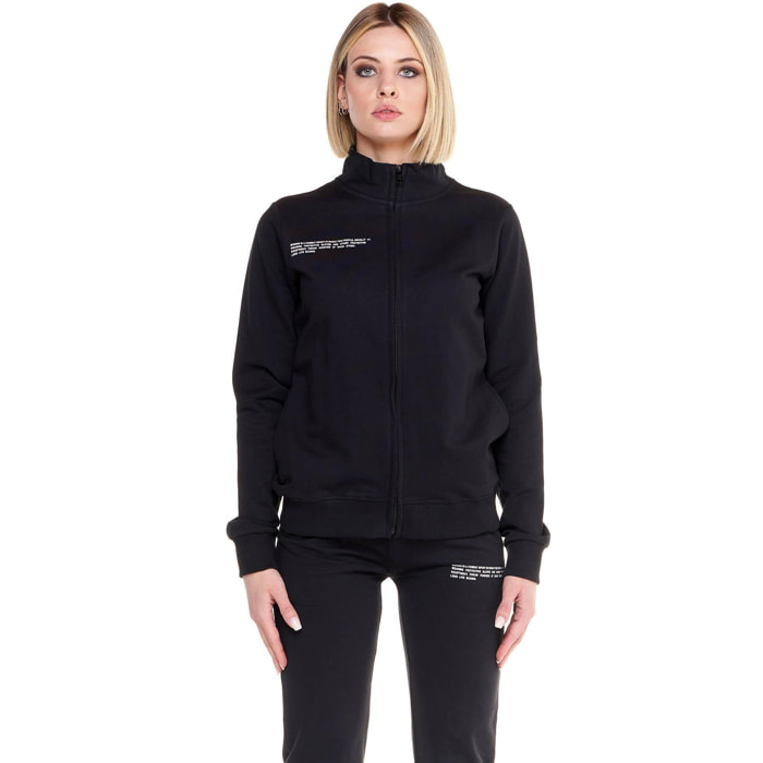 Tuta donna con collo alto e zip linea Only One