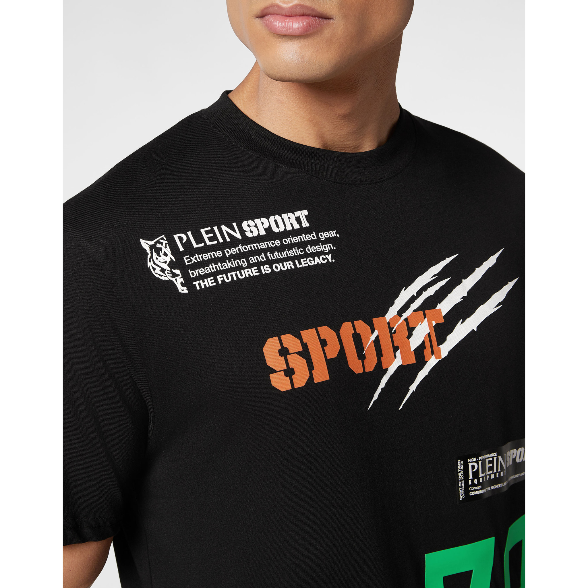 PLEIN SPORT T-Shirt Round Neck LOGO