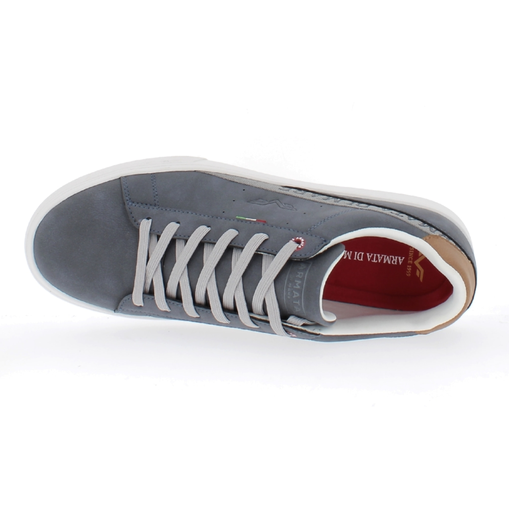 Armata di Mare Scarpe Uomo Court Sneakers Casual con Soletta Rimovibile in Memory Foam AMU S24M531 Navy