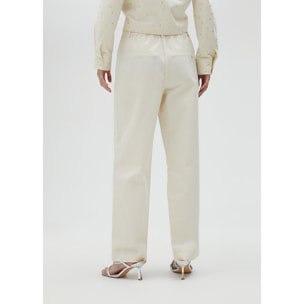 Pantaloni dettagli strass