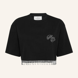 PHILIPP PLEIN T-Shirt Round Neck Ss SIGNATURE