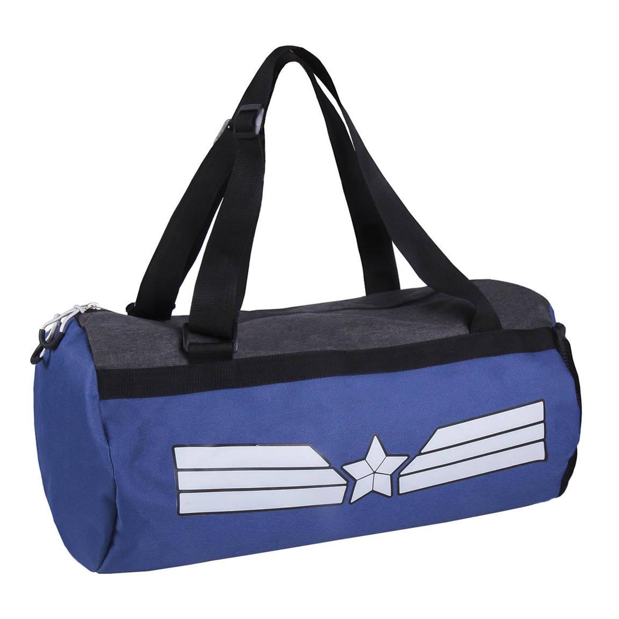 Bolsa deporte marvel para llevar toda tu equipacion deportiva y la botella de agua en el bolsillo lateral con cierre, unisex niños