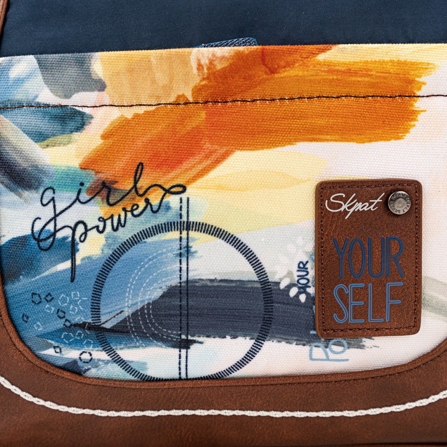 Bolso Bandolera Mujer Skpat Sirmione Azul Marino