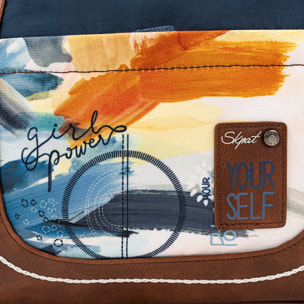 Bolso Bandolera Mujer Skpat Sirmione Azul Marino