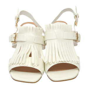 Sandali cinturino regolabile - tacco 7,5 cm