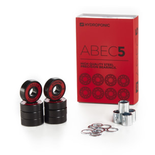 Rodamientos de skate Hydroponic HY BEARING ABEC 5-RED