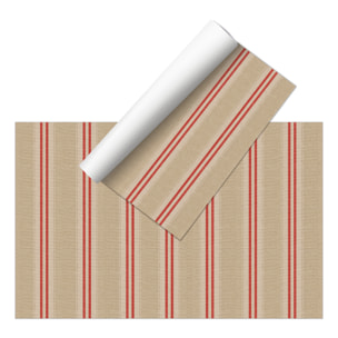 Alfombra de vinilo CERAMIKO, Joau, imitación textil 50x100 cm