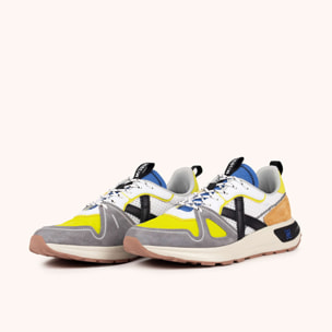 Sneakers Estilo Retro-Running en Colores Combinados MUNICH FUTTURA 04