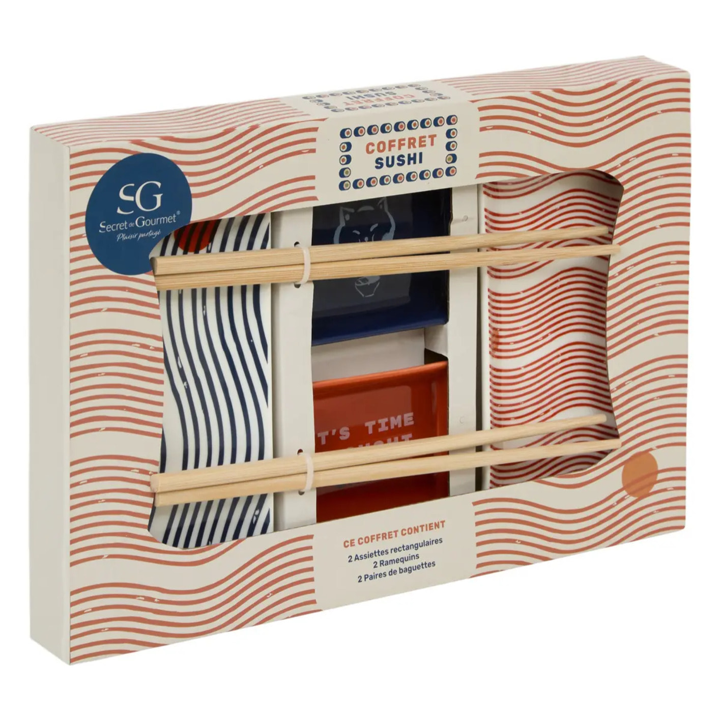 Coffret sushi Nippon 6 pièces