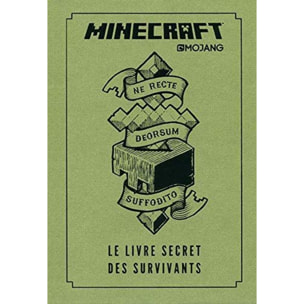 Collectif | MINECRAFT LE LIVRE SECRET DES SURVIVANTS | Livre d'occasion
