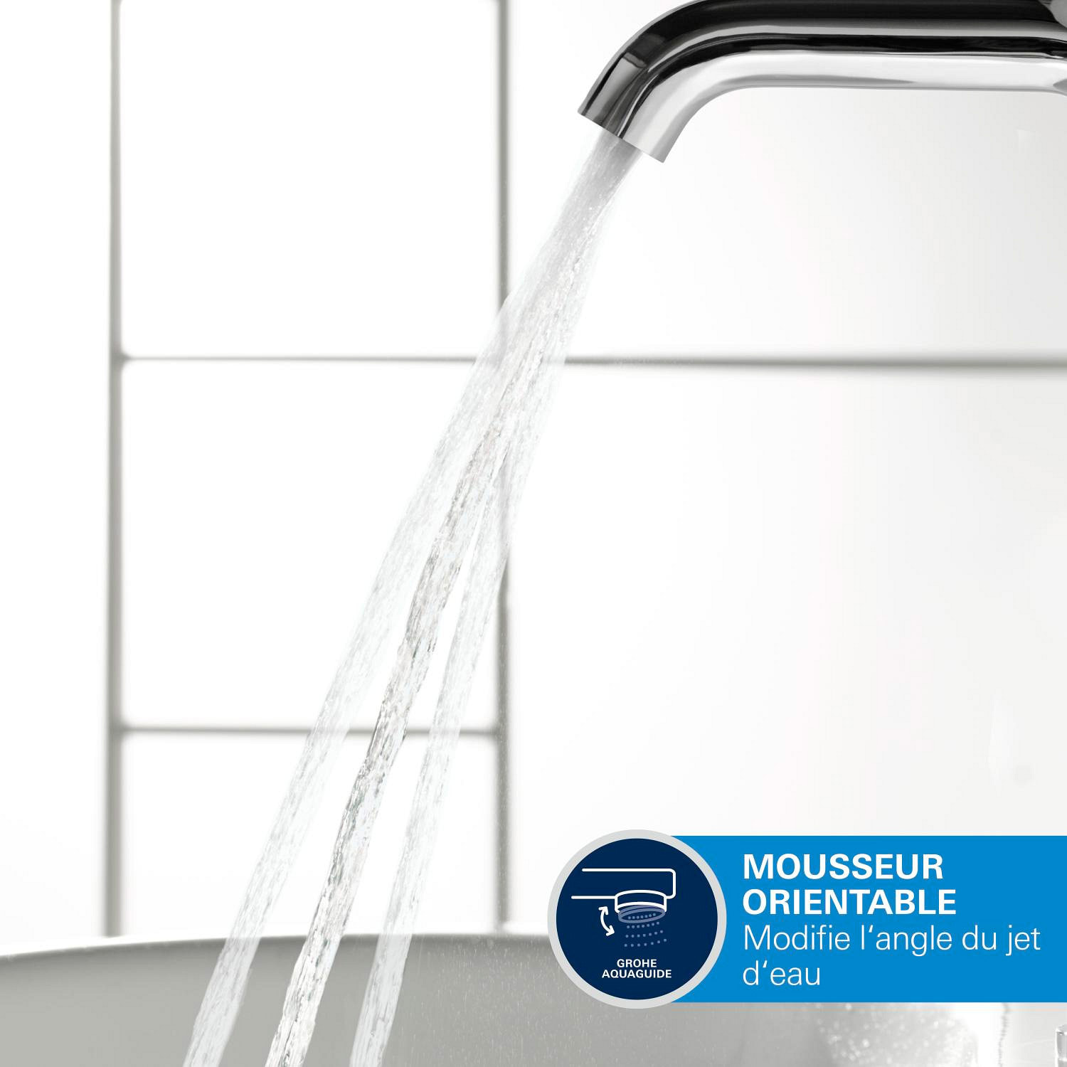 Mitigeur monocommande Lavabo Essence, Taille M