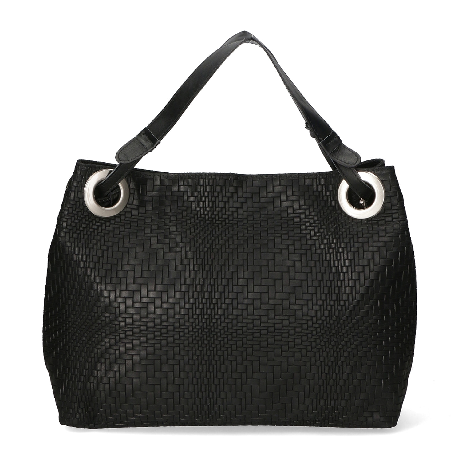 Borsa a spalla da Donna Emilia in Vera Pelle Made in Italy 29x36x13 cm