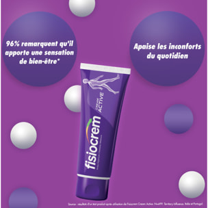 Fisiocrem Cream Active - Crème Apaisante Zones de Tension - 93% Ingrédients Naturels - Arnica, Calendula, Millepertuis & Arbre à Thé - 200ml
