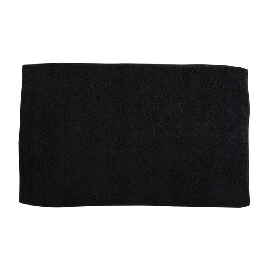 Tapis de bain Coton 45x70cm Noir MSV