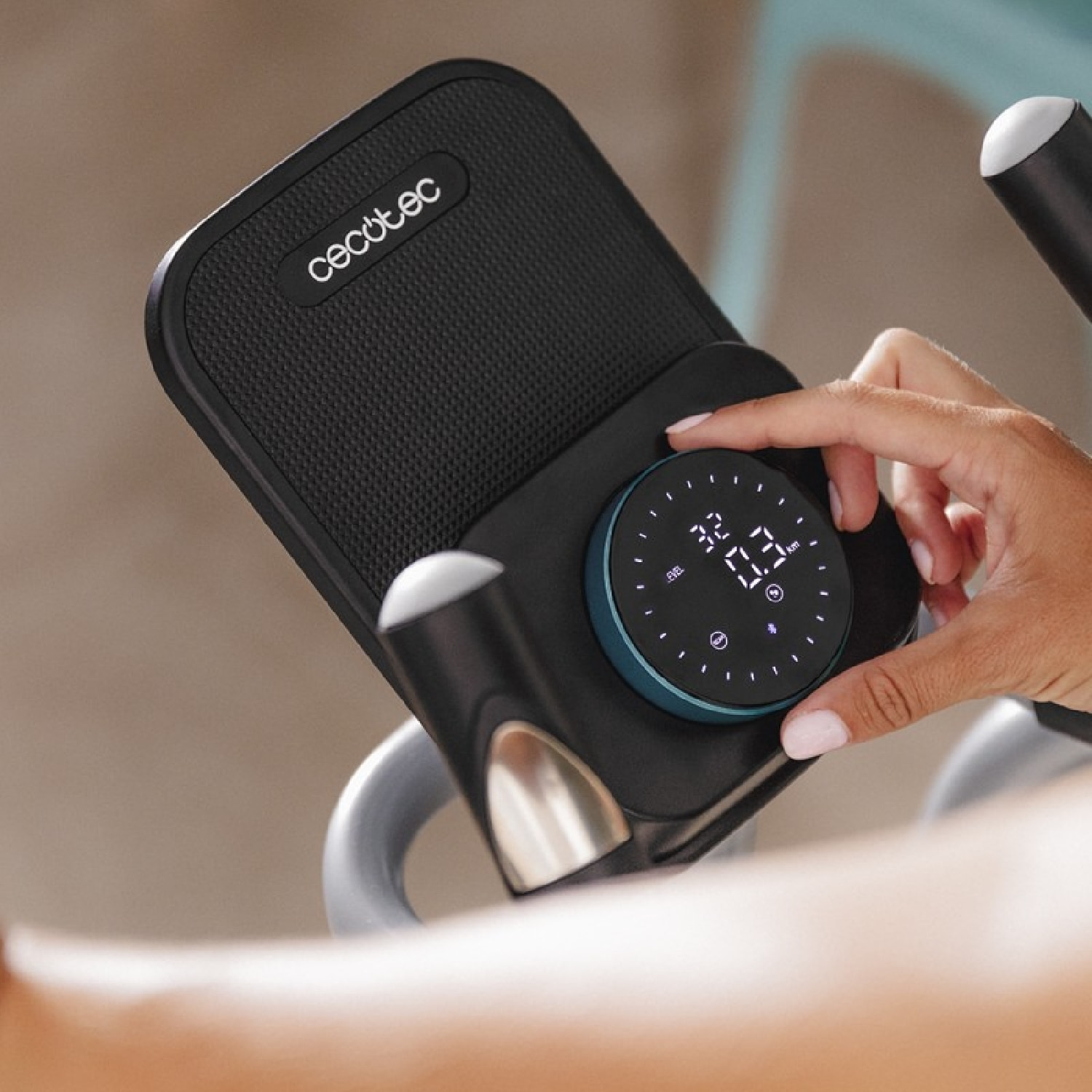 Cecotec Vélo elliptique Drumfit Elliptical 8000 Motor Pro