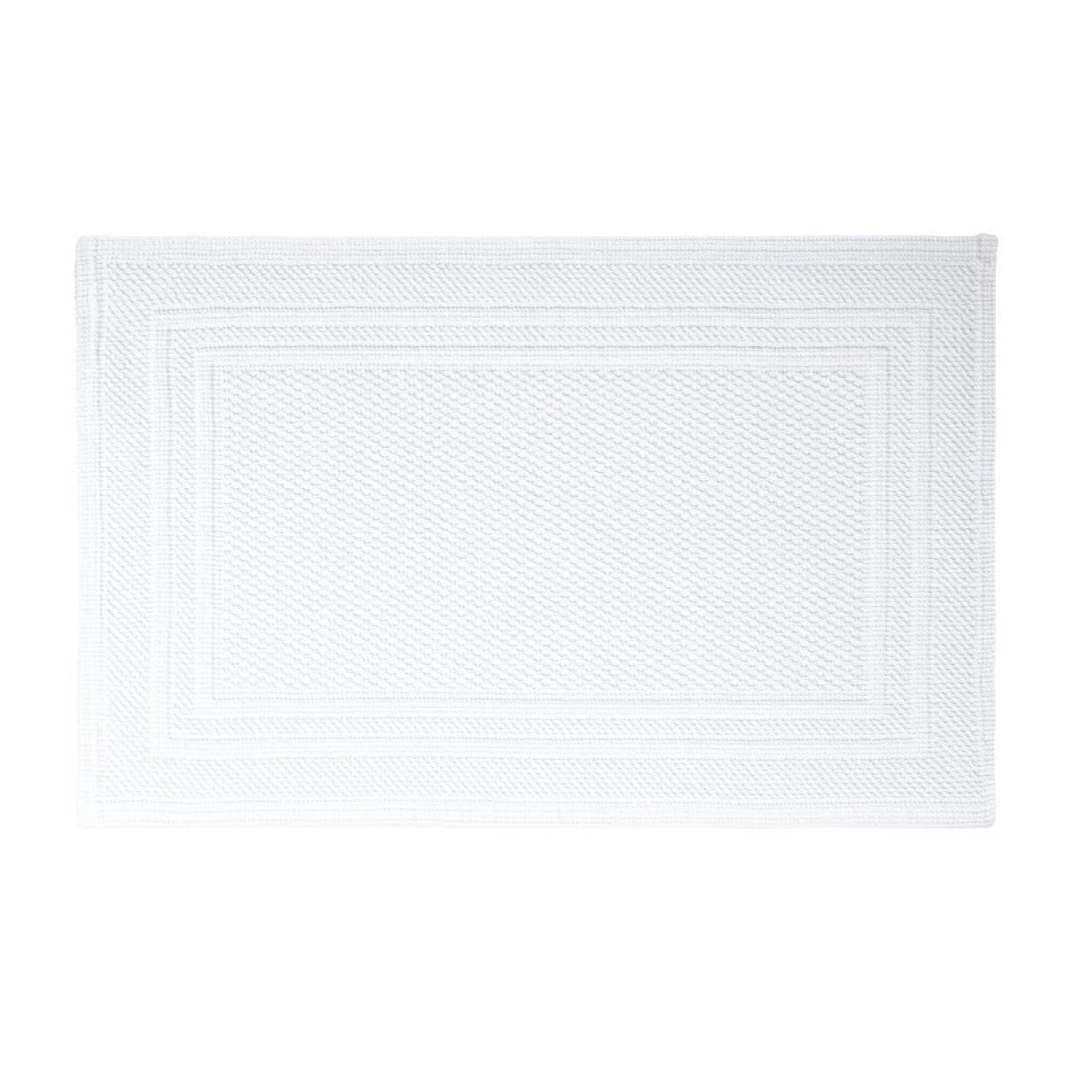 Tapis de bain Coton FLAIR  50x80cm Blanc Elements by Spirella