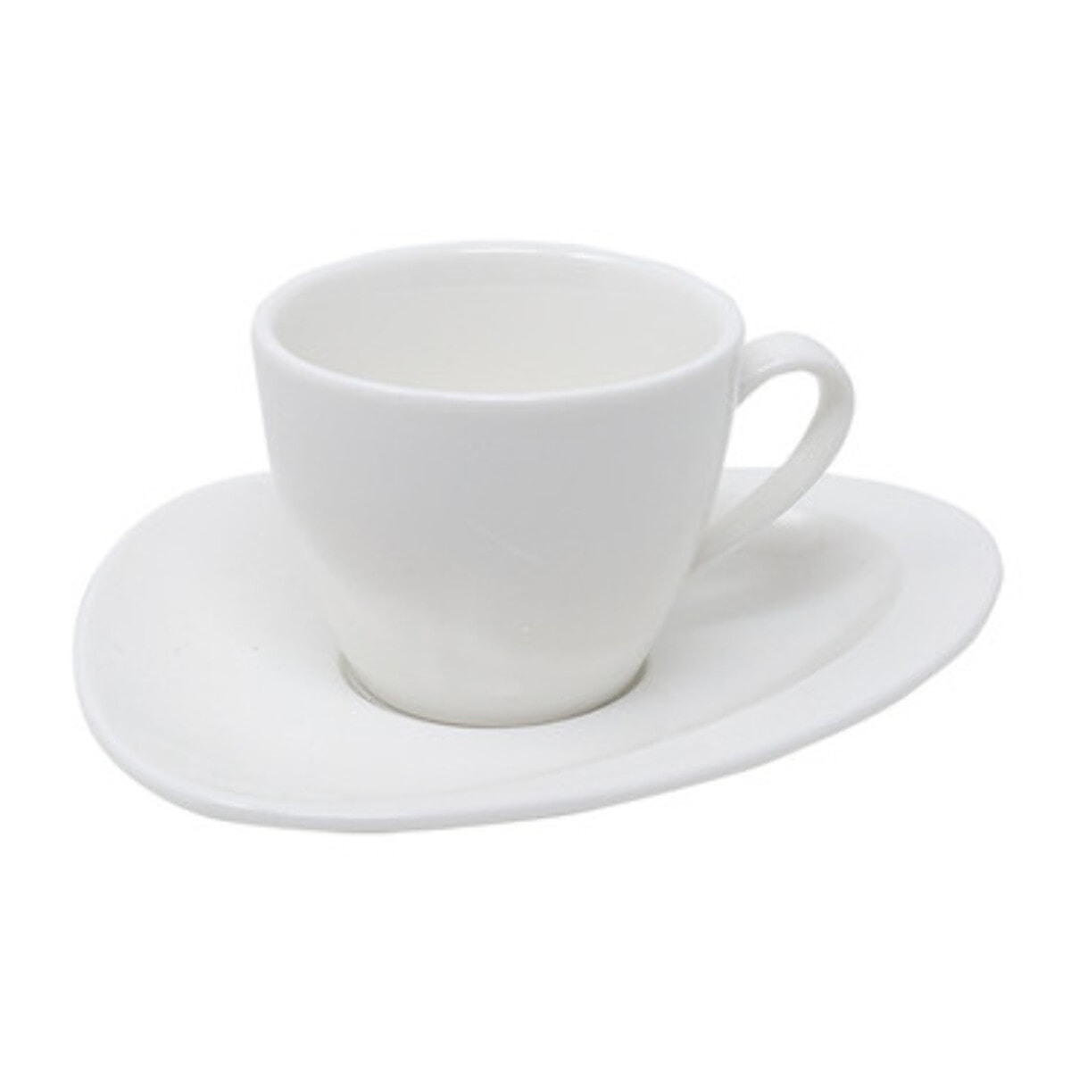 Servizio caffè Carrara da 6 pezzi in porcellana