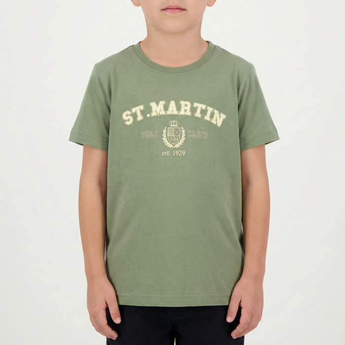 T-shirt maniche corte con stampa logo