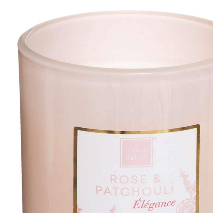 Bougie parfumée zoilo rose 9cm