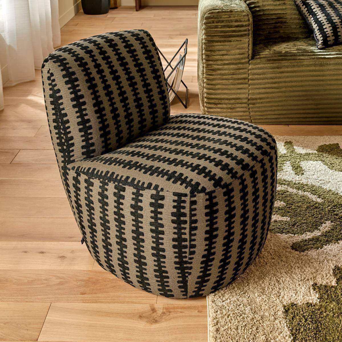 Fauteuil Leone H.68cm vert