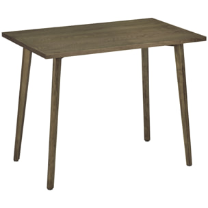 Mesa de Comedor Mesa de Cocina Rectangular Mesa para Salón con Patas de Madera de Pino para Oficina 98x60x76,5 cm Natural