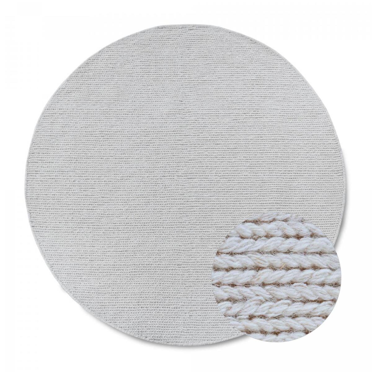 Tapis rond Rond Uni