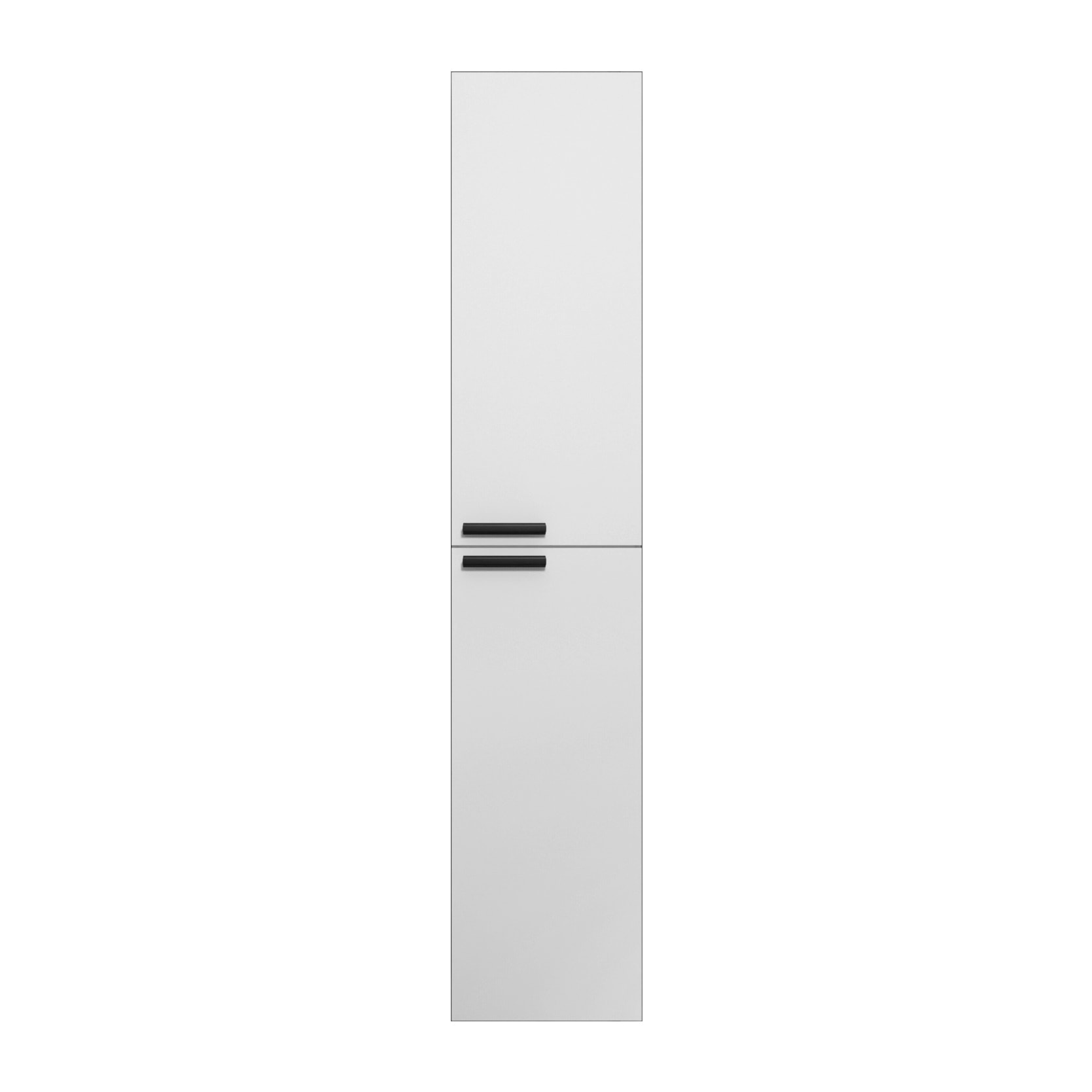 Colonne Blanche 30x30x150 cm - Bois MDF Blanc Brillant - BOX-IN