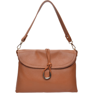 Borsa a mano Anna Luchini Cammello