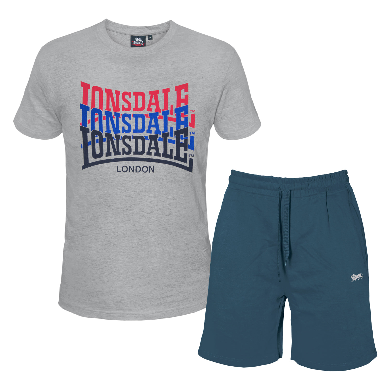 Completo Set Uomo LONSDALE Cotone Corto