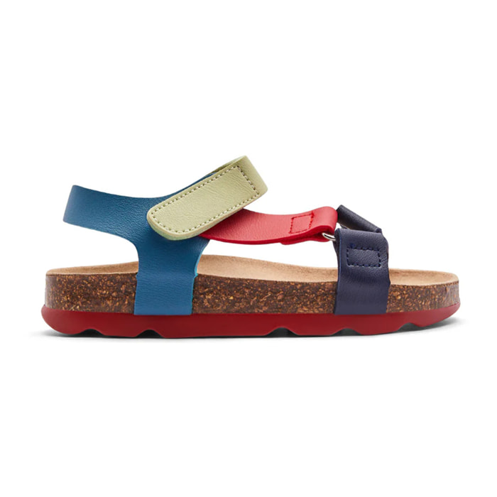 Sandalias Abiertas de Niños Cierre Adherente Multicolor