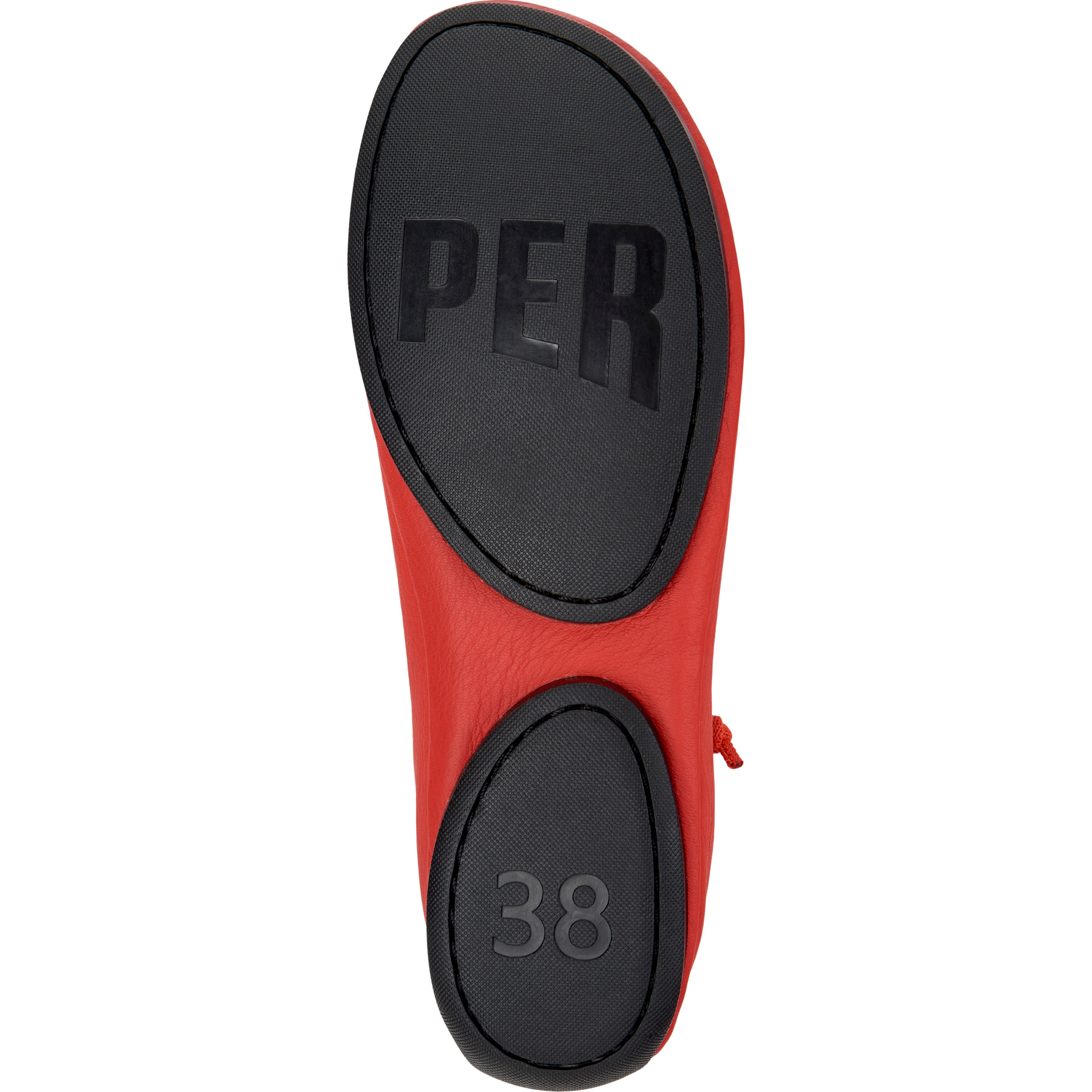 Ballerine - CAMPER Right Nina - Rosso - Pelle liscia