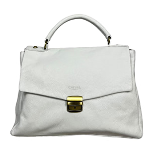 Bolso de Mano Cheval Firenze Aurora Max Blanco