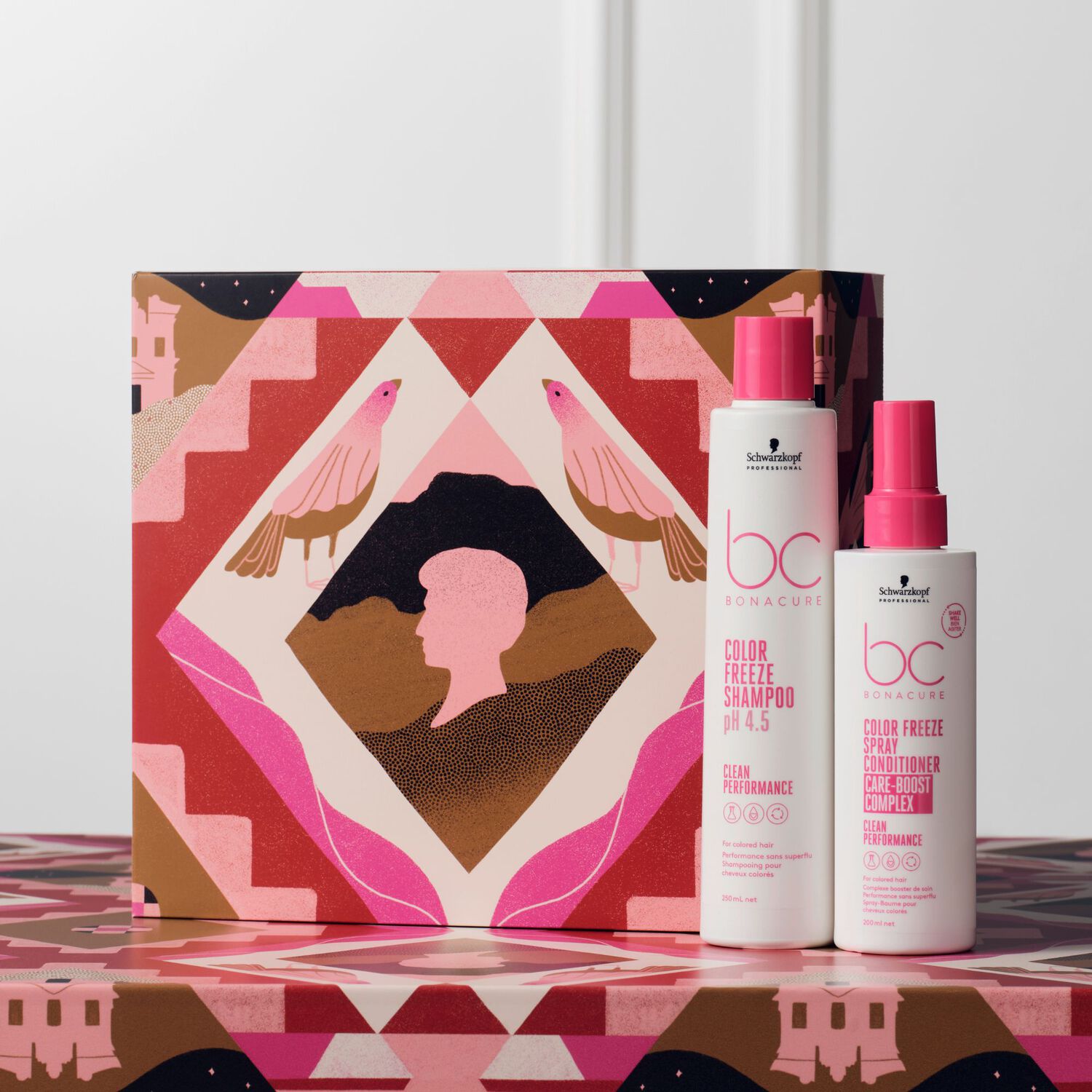 BC Color Freeze - Coffret Shampooing 250 ml + Spray-Baume 200 ml