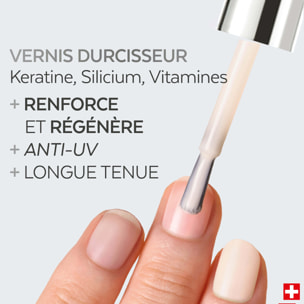 Color Strong - Vernis Durcisseur Kératine, Vitamine & Silicium Gloss Éclat