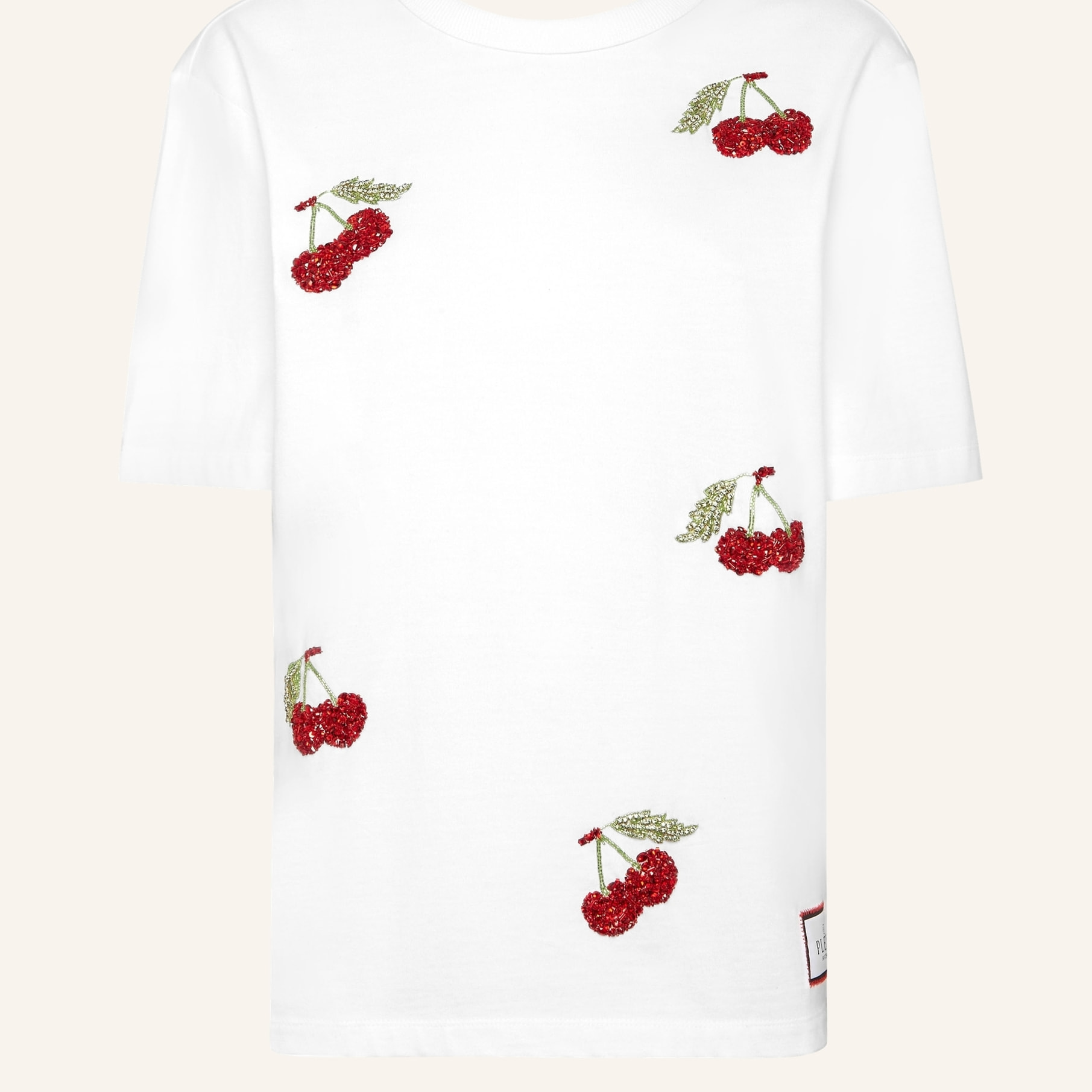 PHILIPP PLEIN T-Shirt Man Fit CHERRIES