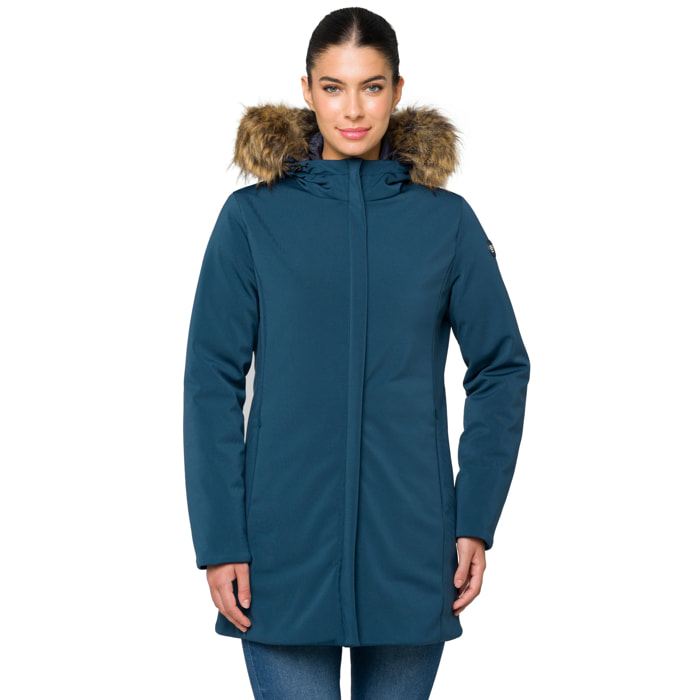 Parka DAHLIA imbottito impermeabile blu chiaro